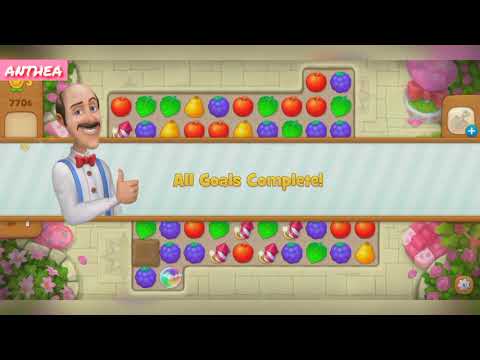 Gardenscapes Level 7705 & 7706 & 7707