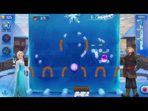 Disney's Frozen Free Fall: Icy Shot (my go at level 7)