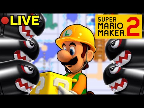 Multiplayer VS with viewers!! Who's better than me?! | Super Mario Maker 2