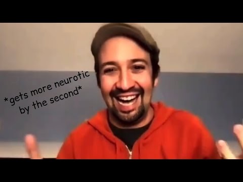 lin-manuel miranda being adorable for 3 minutes