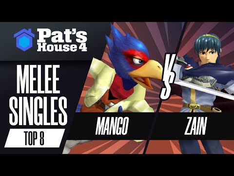 Mang0 vs. Zain - Pat's House 4 - Melee Singles - Winners Finals