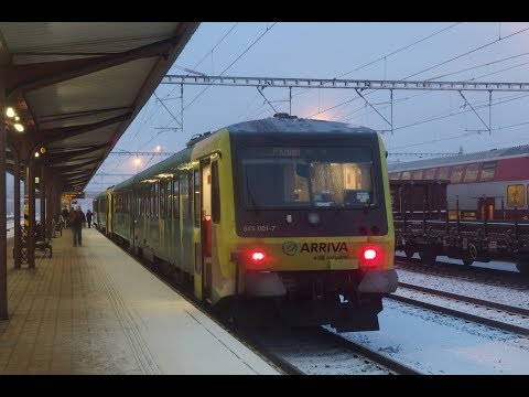 Ranné vlaky Leopoldov (15.12.2018)