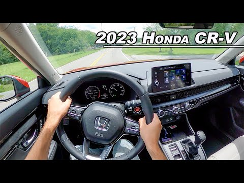 Driving the NEW 2023 Honda CR-V - First Impressions! (POV Binaural Audio)