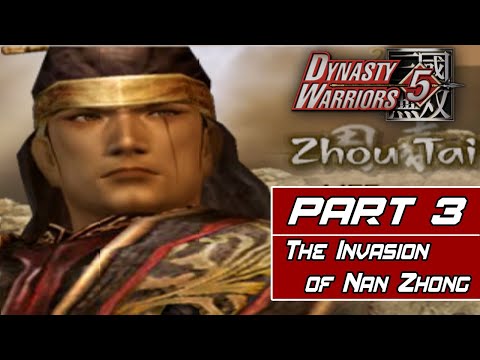 Zhou Tai Part 3 - The Invasion of Nan Zhong PS2 - PCSX2 (4K/60FPS) Dynasty Warriors 5 (DW5)