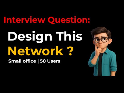 Ques-14 (English) Can You Design a Network for a Small Office? | Interview Preparation Series
