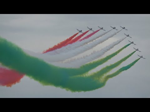 SORVOLO FRECCE TRICOLORI - ROMA 2 GIUGNO 2024