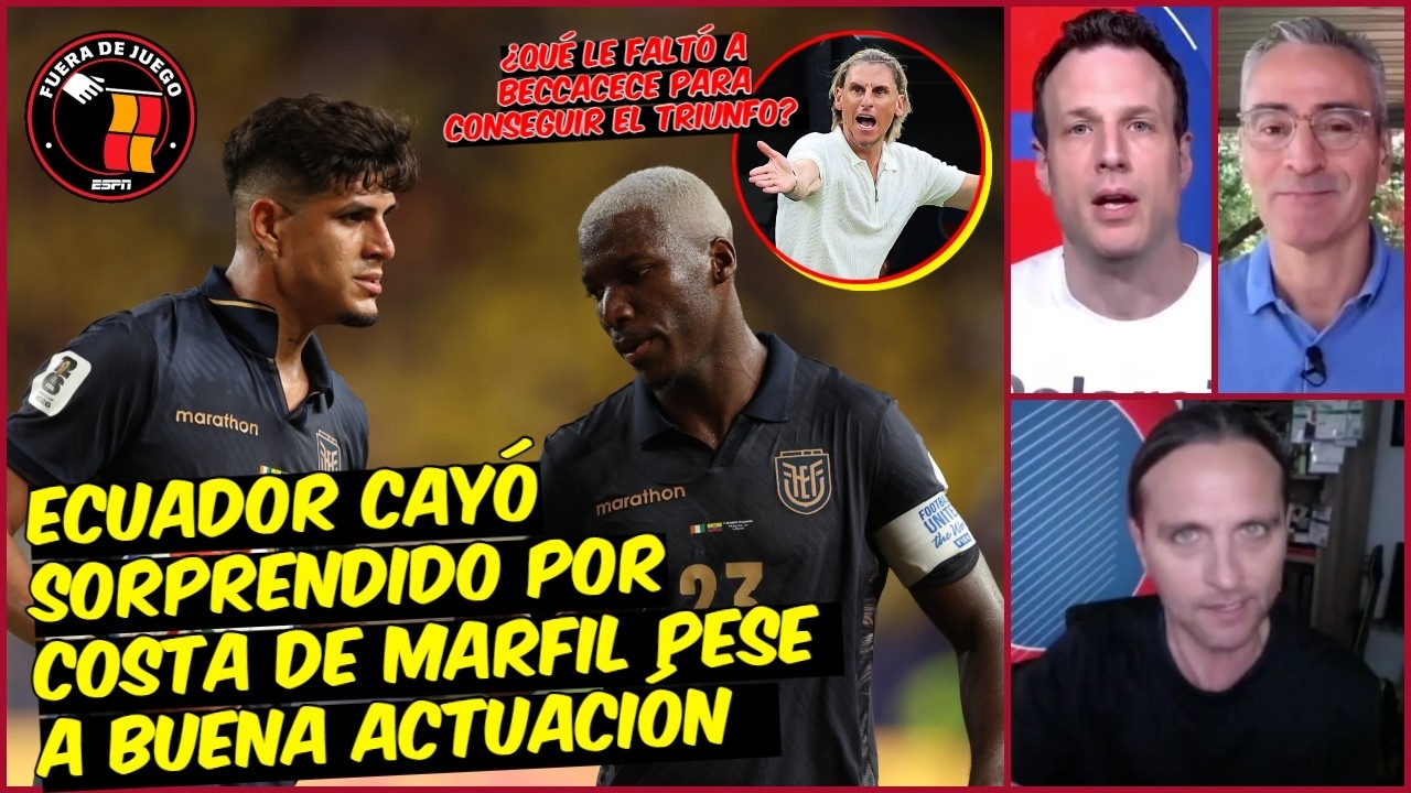 A ECUADOR le faltó suerte pero todavia puede COMPLICAR a ALEMANIA | Mundial | Fuera de Juego