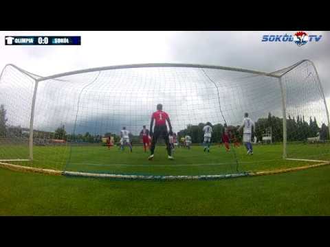 Skrót meczu Olimpia Elbląg - Sokół Ostróda 06.07.2019