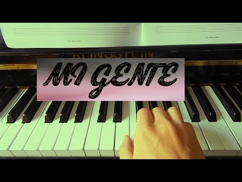 J. Balvin, Willy William - Mi gente - Piano Tutorial