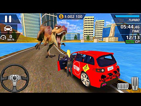 🔴Smash Car Hit Stunt Ramp Car Driving - Impossible Car Driving Simulator - Android GamePlay