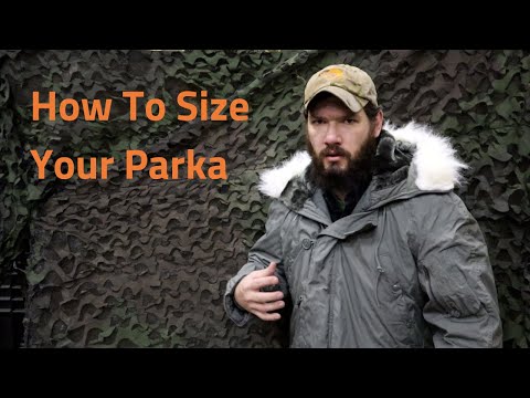 How To Size Your N-3B Parka