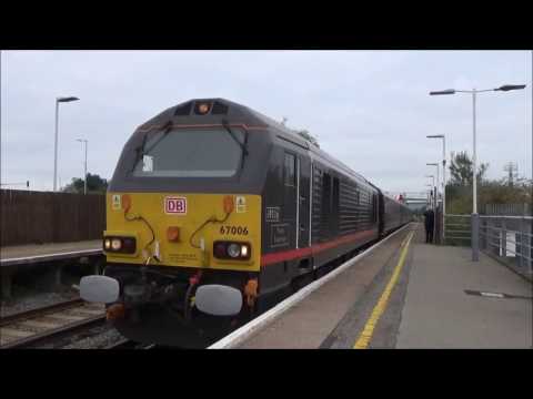 67006 and 67005 working the Royal Train back to Lonon Passed Poole My Point of View