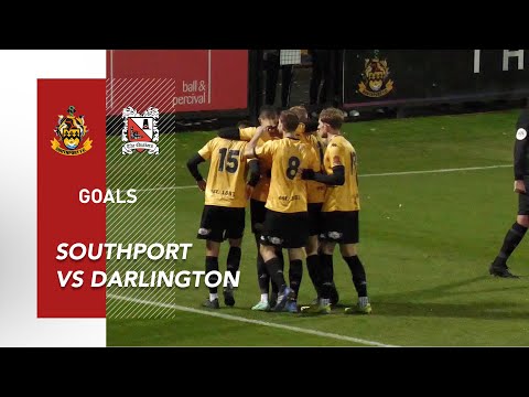 Goals: Southport v Darlington