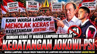 Download lagu KEPUTUSAN RESMI‼️ WARGA LAMPUNG MENOLAK KERAS KEDATANGAN JOKOWI & PSI😱‼️ JOKOWI KENA MENTAL mp3