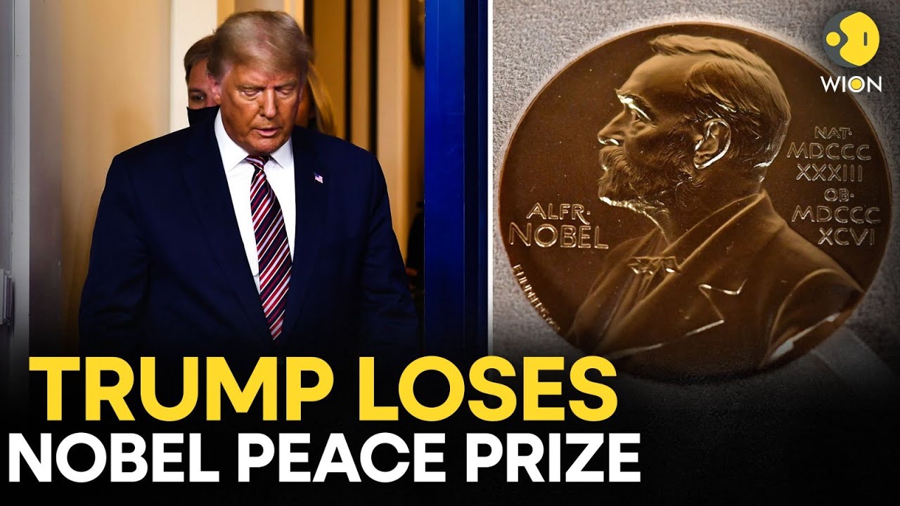 Trump Loses Nobel Peace Prize 2025 | Winner of the 2025 Nobel Peace Prize is announced | WION LIVE