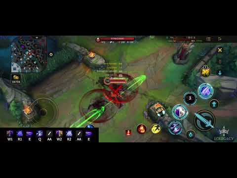 WILD RIFT - Zed Double Jump Combo