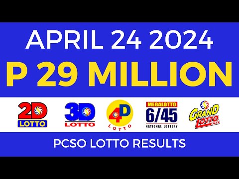 Lotto Result Today 9pm April 24 2024 [Complete Details]