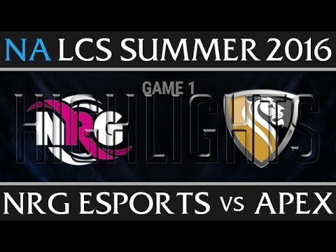 NRG Esports vs Apex Highlights, Game 1 NA LCS Week 6 Day 2 Summer 2016 - NRG vs APX G1