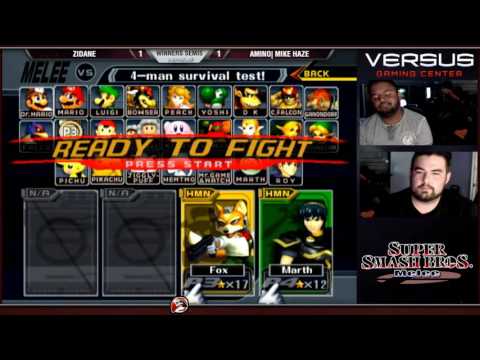 VS Weekly 6/05/16 - Winners Semis - Choker|Zidane (Fox) vs Amino|Mike Haze (Marth) - Melee