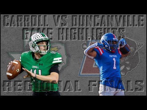 Southlake Carroll vs Duncanville - 2019 Texas High School Football Playoffs Region Final Game Of The Week