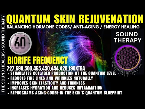 ANTI-INFLAMMATION / ANTI-AGING / DNA ACTIVATION / SKIN REJUVENATION / ENERGY FREQUENCY / SOUND MUSIC