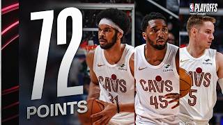 Donovan Mitchell - Jarrett Allen - Sam Merrill - Evan Mobley - Cleveland Cavaliers - Detroit Pistons