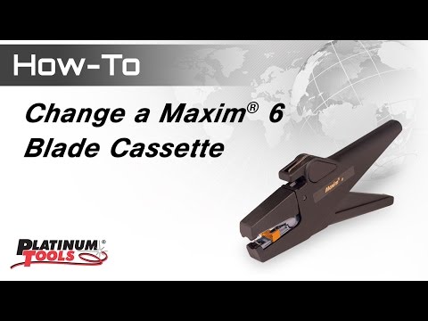 How to Change Maxim 6 Blade Cassette
