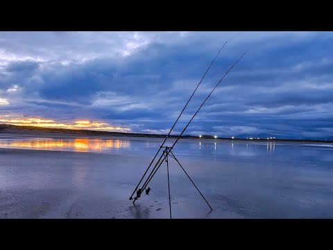 Beach Fishing for Bass and Rays | North Wales
