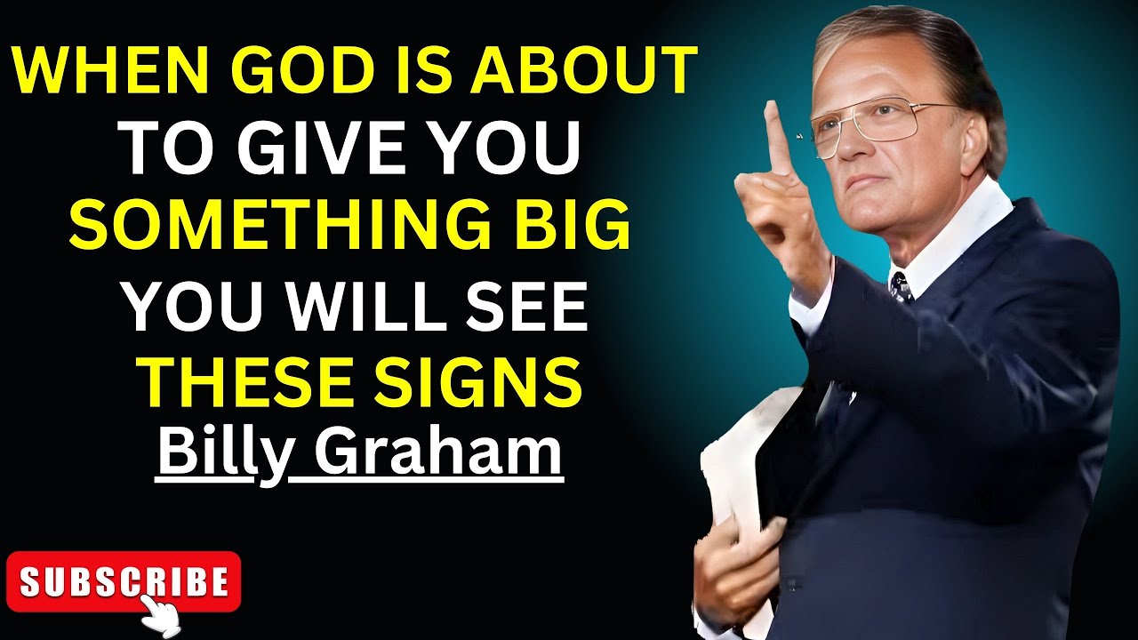 WHEN GOD IS ABOUT TO GIVE YOU SOMETHING BIG YOU SEE THESE SIGNS