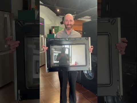 Watch How Easy It Is to Remove & Clean a GE Oven Door! 🔧🍳 | Appliance Tip Tuesday