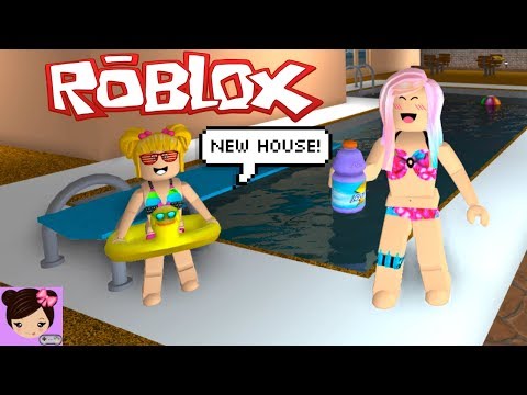 Bloxburg New House - Titi & Goldie Move To a new Roblox Mansion !