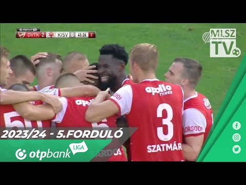 Edomwonyi Osaige Bright gólja a DVTK – Kisvárda Master Good mérkőzésen