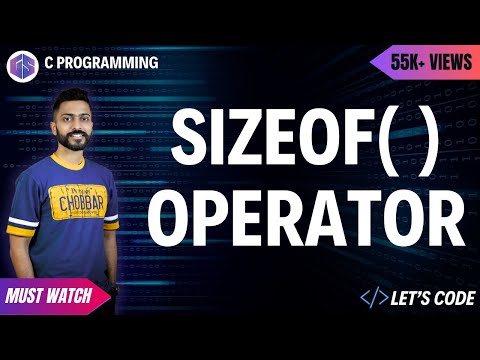 Sizeof Operator | C Programming