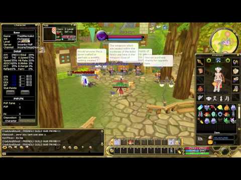 Insanity Flyff E63 - Buying Mentalist lvl 105 Equipment and Awakening it