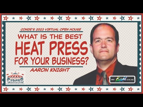 What is the Best Heat Press for Your Business? with Aaron Knight