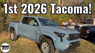 2026 Toyota Tacoma Gets New Blue Color! A look at SR5!