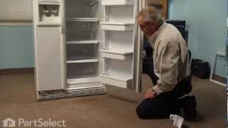 Refrigerator Repair - Replacing the Door Shelf (Whirlpool Part # 2156022)