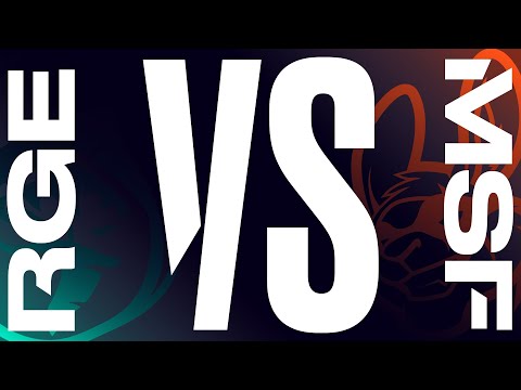 RGE vs. MSF - Week 1 Day 2 | LEC Summer Split | Rogue vs. Misfits Gaming (2020)