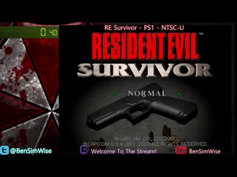 Resident Evil Survivor Speedrun - 40:30 NTSC-U