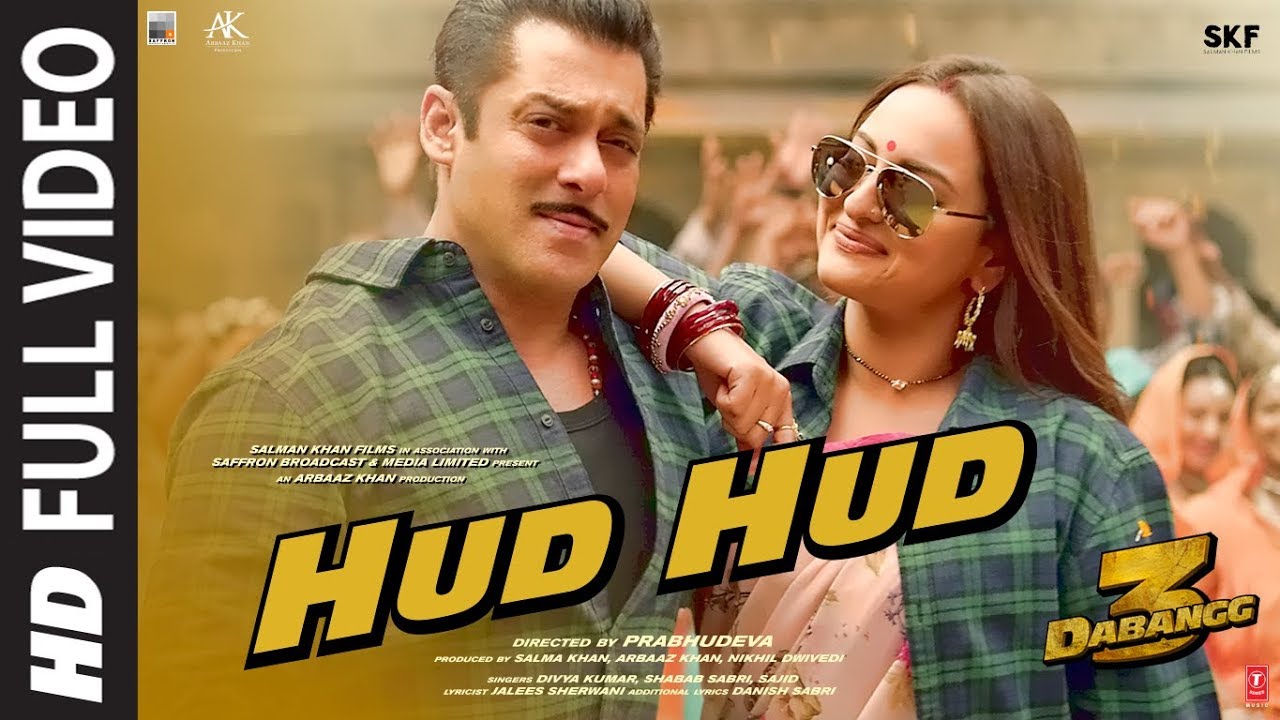 Hud Hud Full Video | Dabangg 3 | - Divya Kumar, Shabab Sabri, Sajid Lyrics