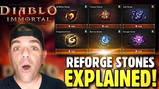 Reforge Stones Explained and How to Use Them! | Diablo Immortal