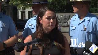 News conference abruptly ends when man sets himself on fire outside state Capitol