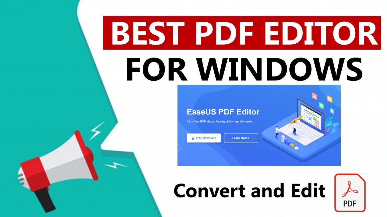 Best PDF Editor for Windows 2021 | EaseUS PDF Editor