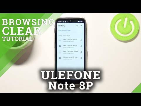 How to Delete Browser History – Clear Browser on ULEFONE Note 8P