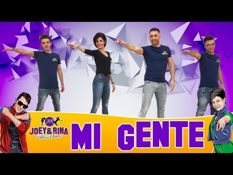 Balli di Gruppo 2017 2018 " MI GENTE " Coreografia Joey&Rina || TUTORIAL || Line Dance