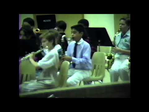 Memorial Parkway Junior High Band Late 1980s