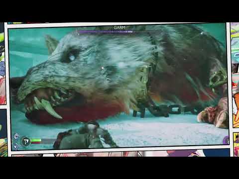 Atreus Injects Fenrir Soul in  Giant Wolf Scene - God Of War Ragnarok