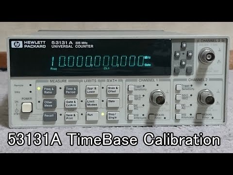 53131A Timebase Calibration