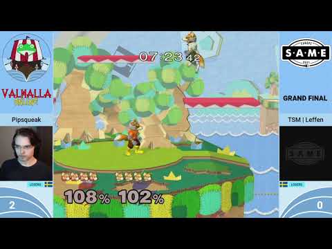 Valhalla Online - Pipsqueak Vs. TSM | Leffen - Grand Final - Melee