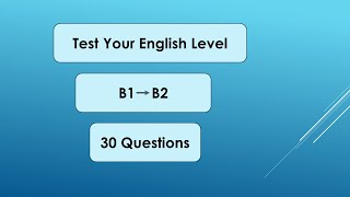 Can You Pass This B1–B2 English Vocab Quiz? | 30-Question Challenge #englishvocabularyquiz #english